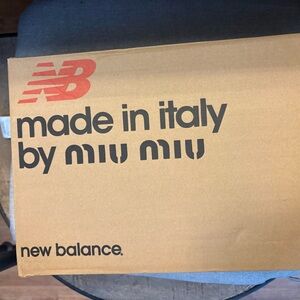 New Balance Brown with Red NB Logo